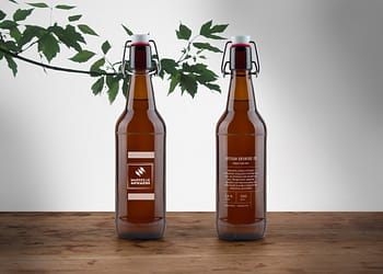 Gravure laser bouteille